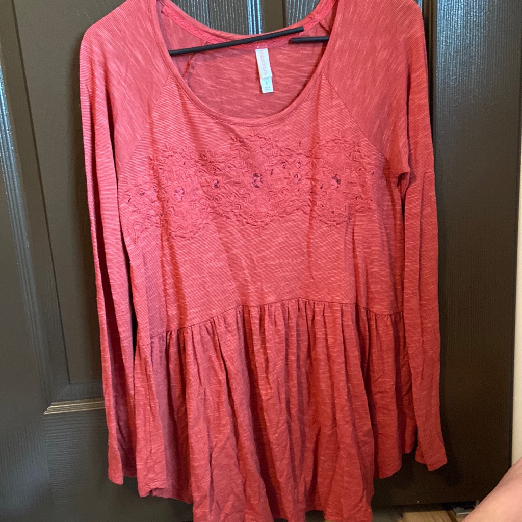 Orange Babydoll Too With Details